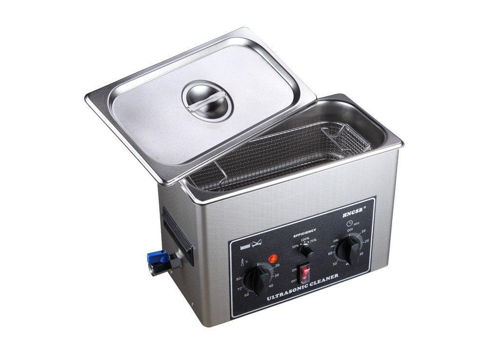 4L Benchtop Ultrasonic Cleaner , 300W Ultrasonic Eyeglass Cleaner