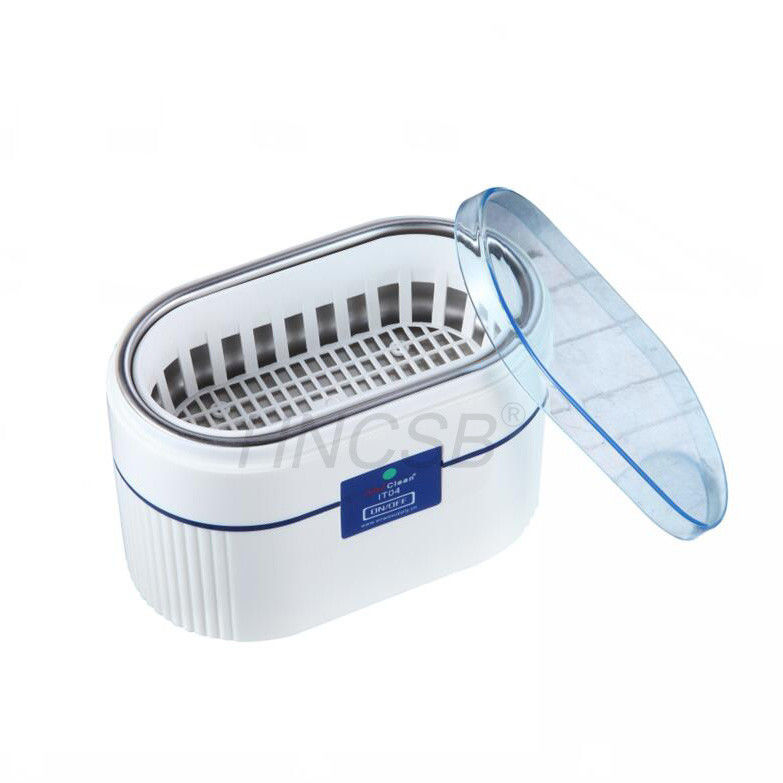 2 Liter Benchtop Ultrasonic Cleaner 100W with one plastic basket
