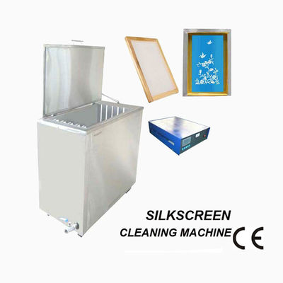 Screen Printing Board Ultrasonic Cleaner Machine With Slot To Fixing The Plate